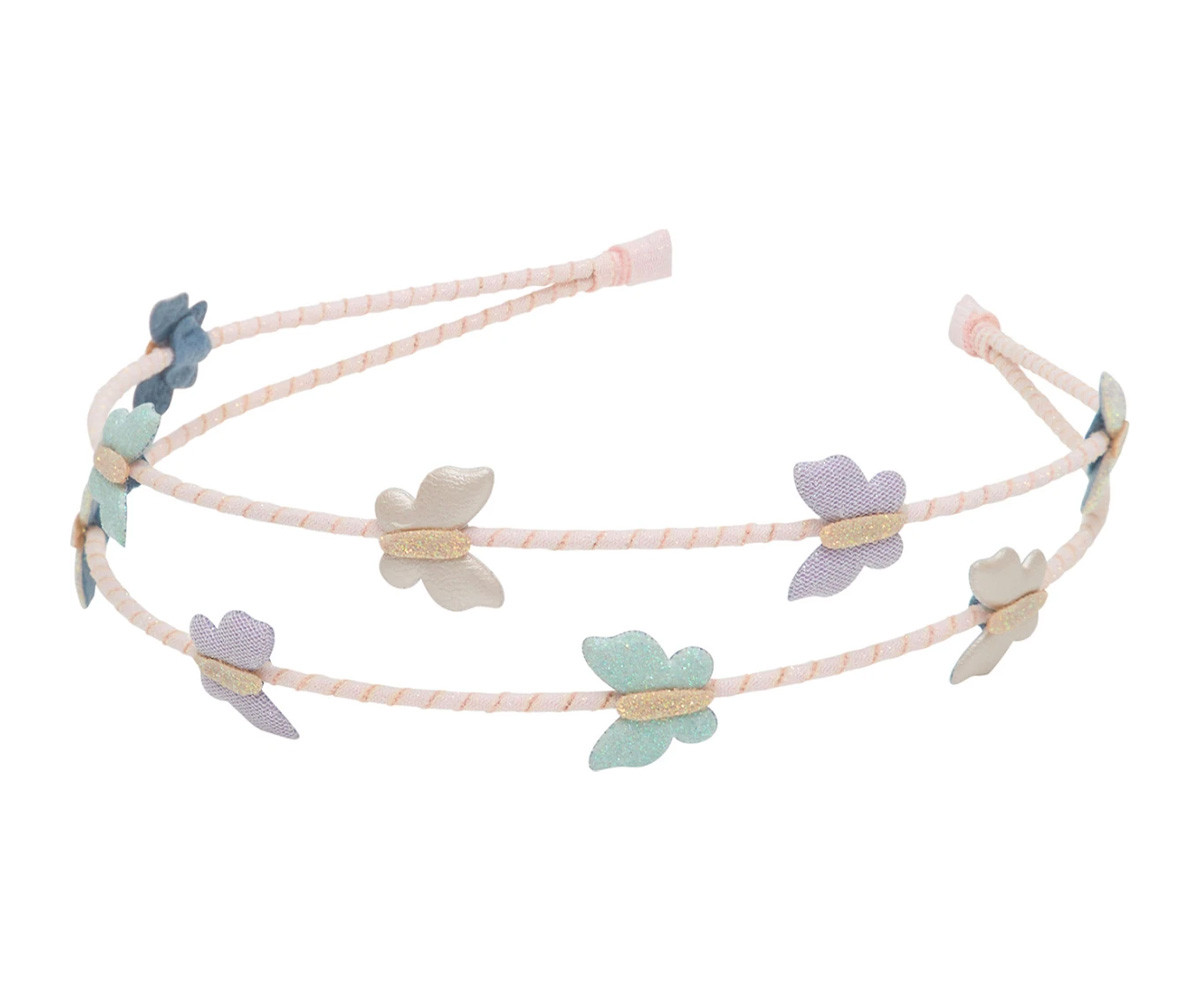 Diadema Doble Bella Butterfly