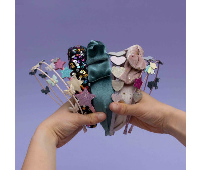 Diadema Velvet Starry Edie Bow