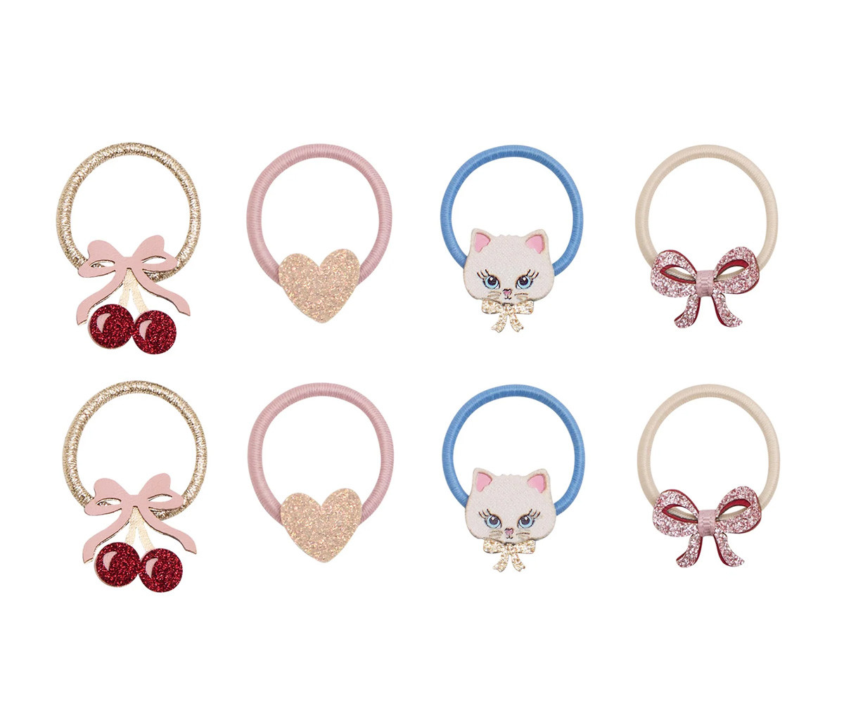 8 Gomas del Pelo Mini Kittybow