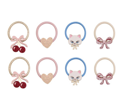 8 Gomas del Pelo Mini Kittybow
