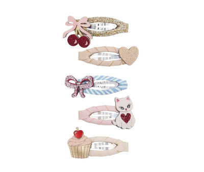 5 Mini Clips Clic Clacs Kittybow