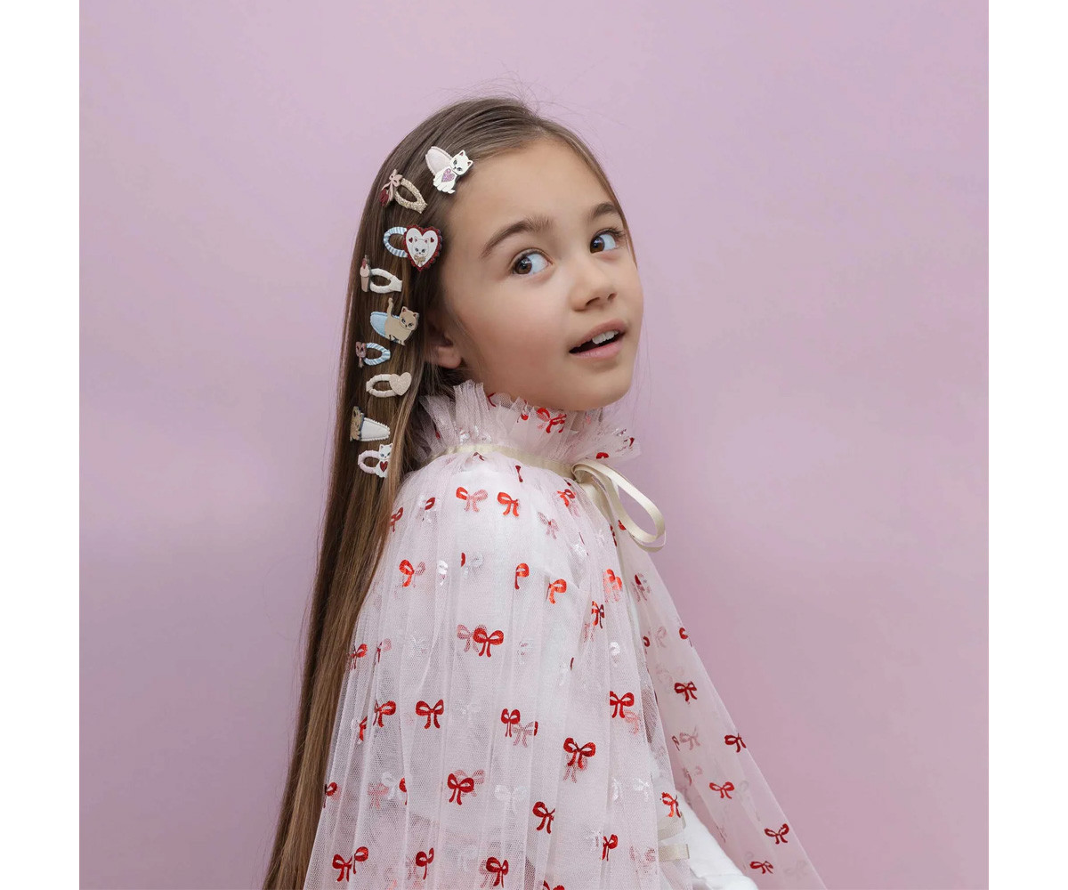 5 Mini Clips de Pelo Cutety Kitten