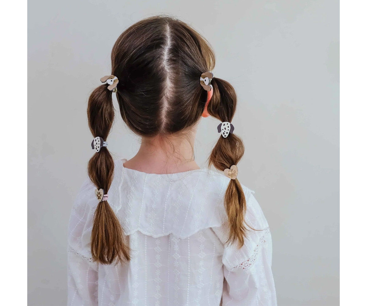 6 Gomas del Pelo Mini Puppy Love