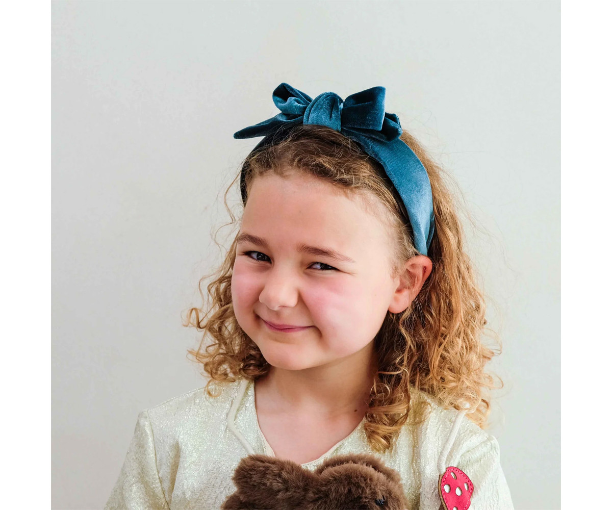 Diadema Velvet Edie Bow