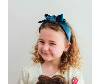 Diadema Velvet Edie Bow
