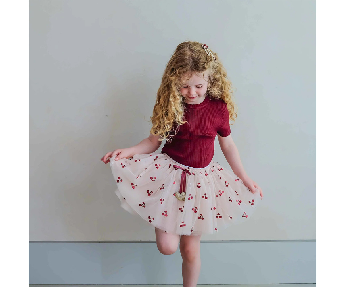 Tutú Cherries Beige