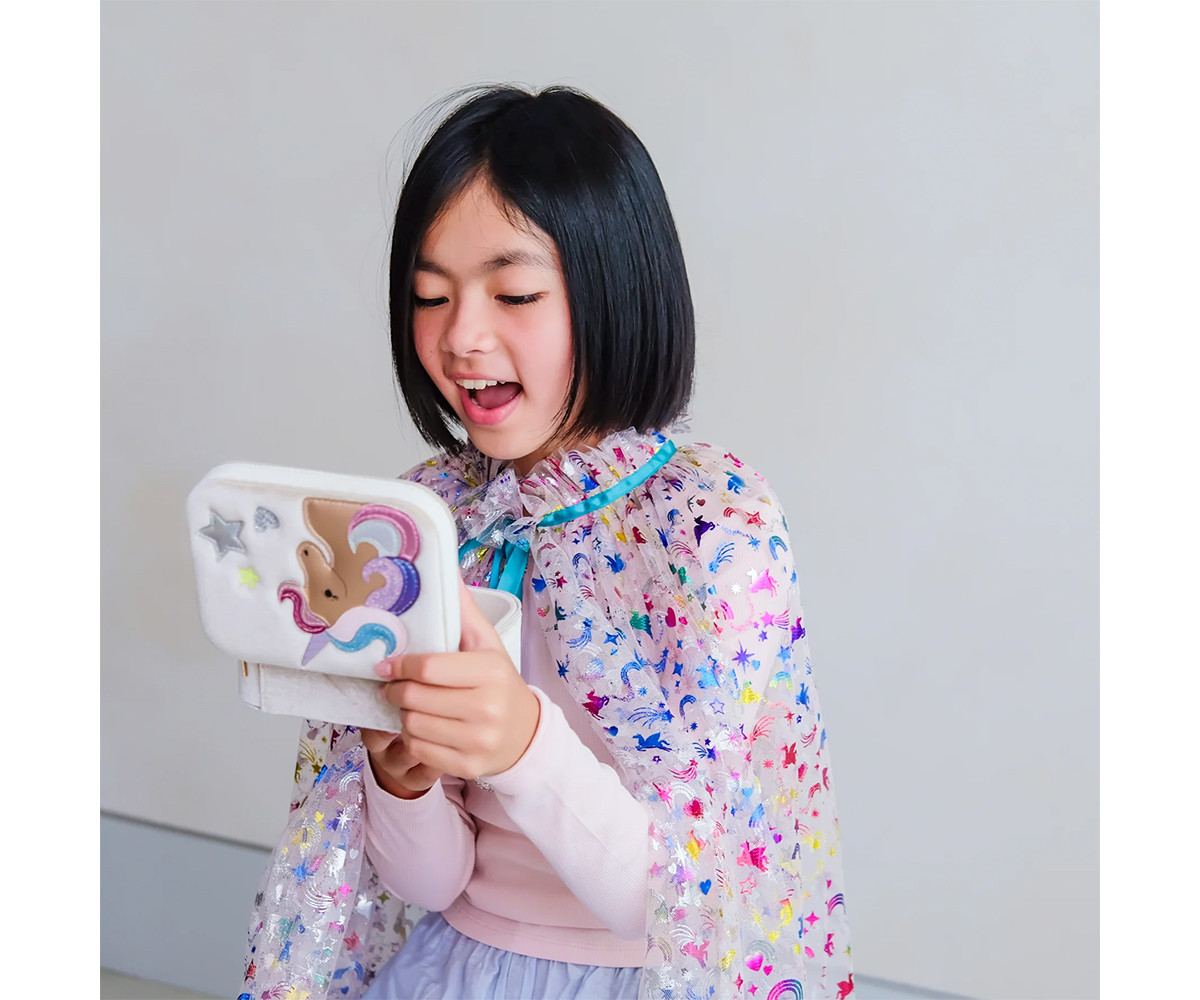 Joyero Velvet Unicornio Multi