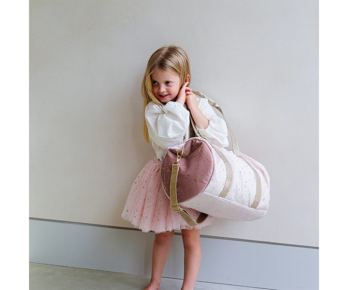 Bolsa de Deporte Duffle Sparkle Pink