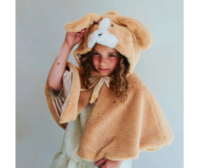 Capa Disfraz Furry Puppy Brown