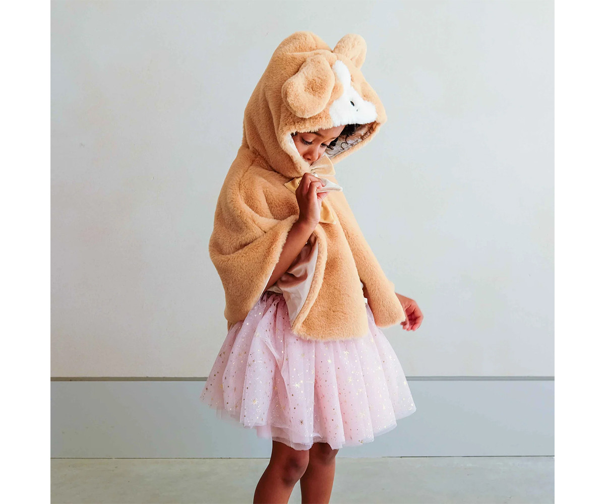 Capa Disfraz Furry Puppy Brown