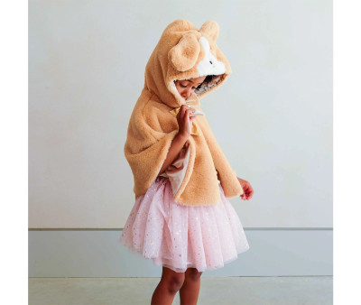 Capa Disfraz Furry Puppy Brown