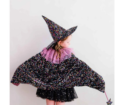 Disfraz Capa de Lentejuelas Ruffle Dazzle