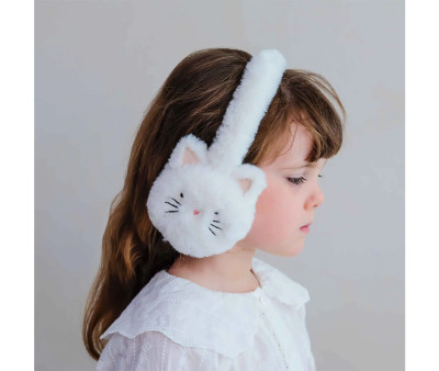 Orejeras Kitty Cat Cream