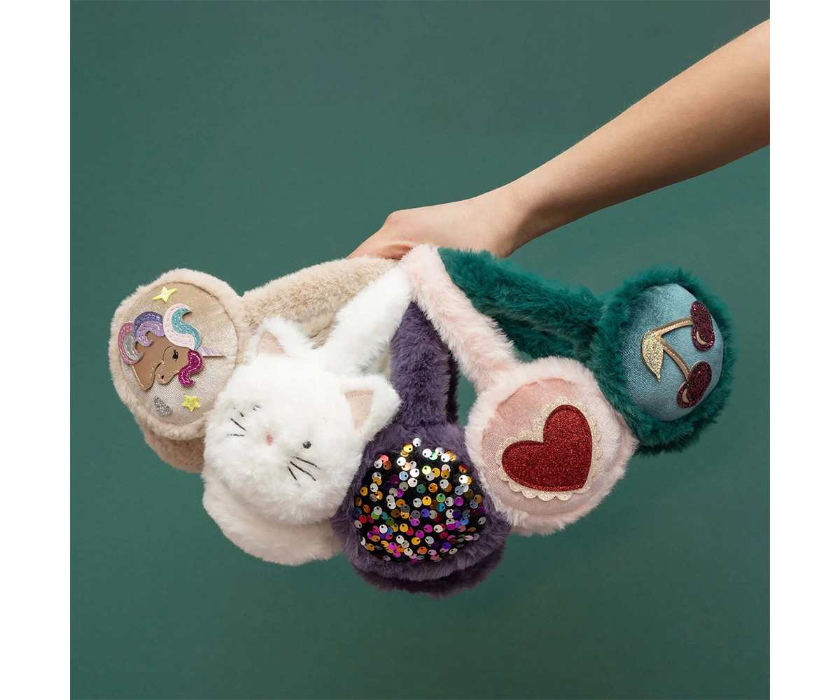 Orejeras Kitty Cat Cream