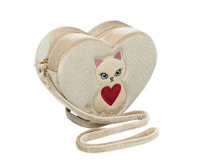Bolsito Kitty Heart Gold