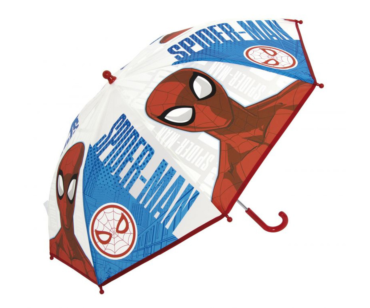 Paraguas Infantil Transparente Spiderman