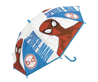 Paraguas Infantil Transparente Spiderman