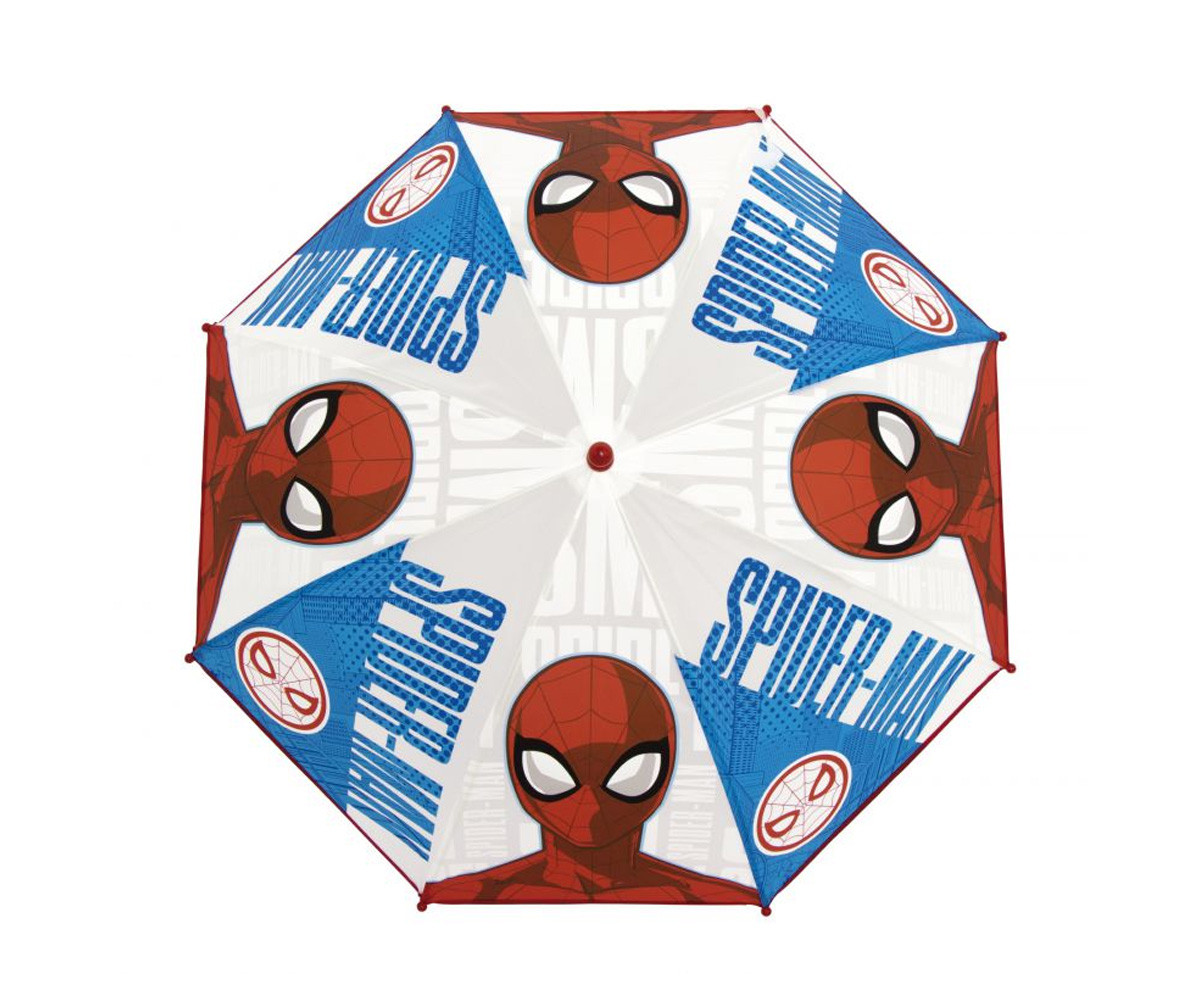 Paraguas Infantil Transparente Spiderman