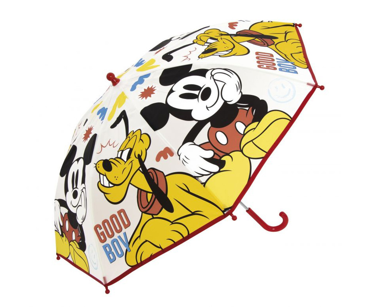 Paraguas Infantil Transparente Mickey