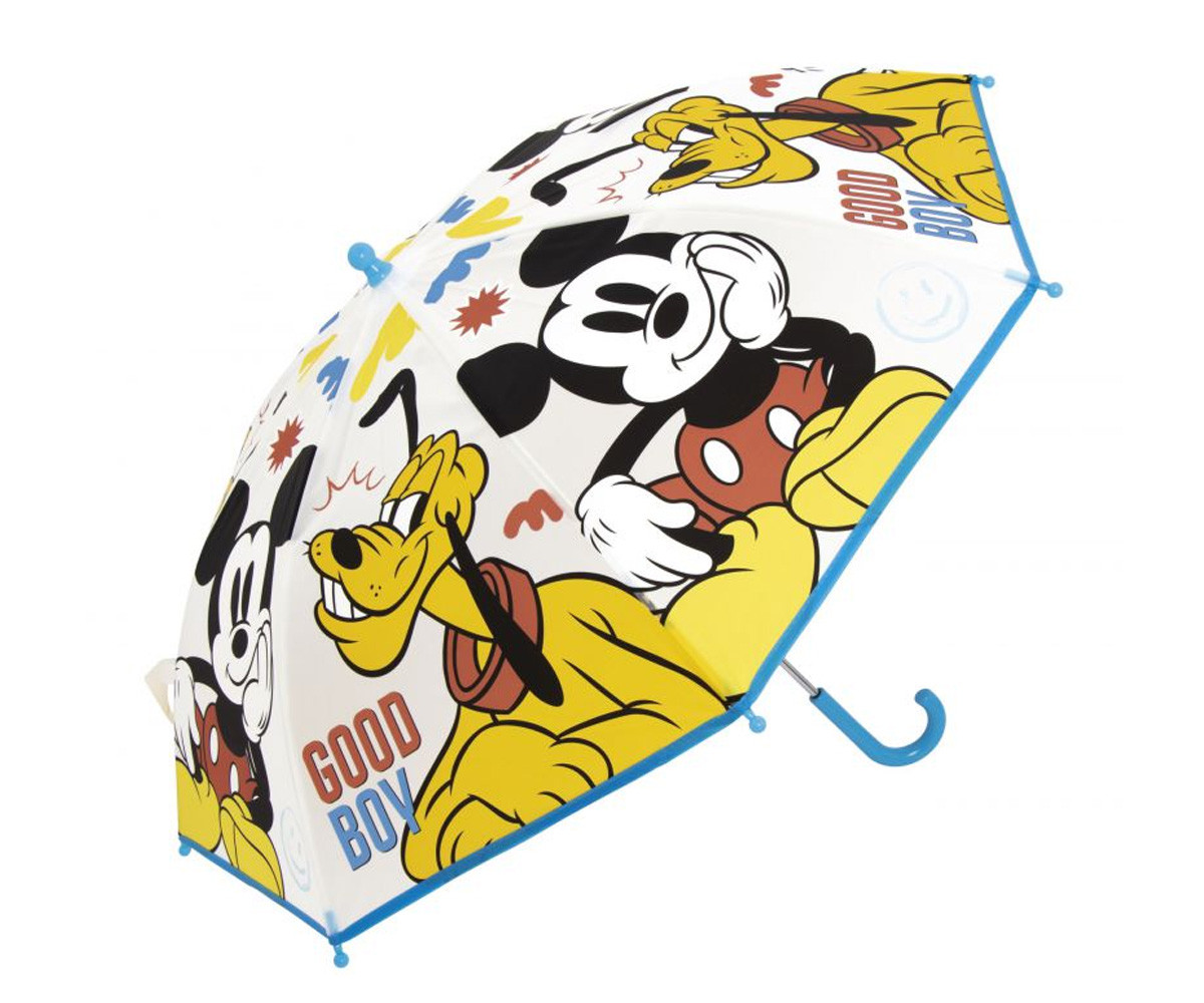 Paraguas Infantil Transparente Mickey