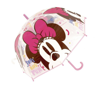 Paraguas Infantil Transparente Minnie