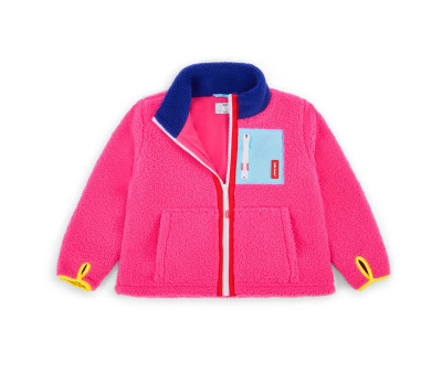 Chaqueta Polar Infantil Fuchsia