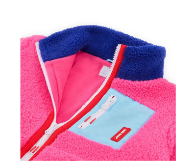 Chaqueta Polar Infantil Fuchsia