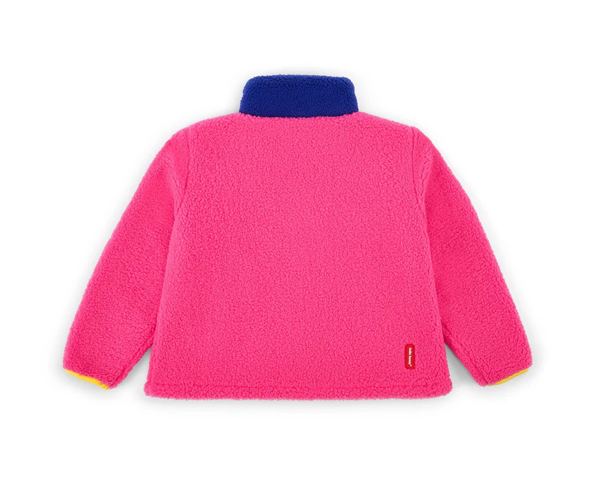 Chaqueta Polar Infantil Fuchsia