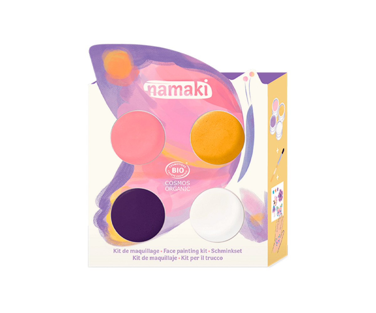 Kit de Maquillage 4 Couleurs Papillon
