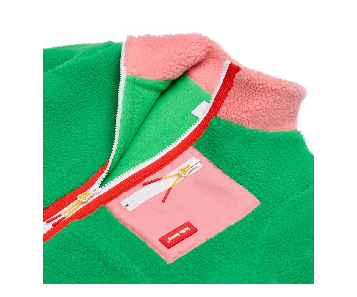 Chaqueta Polar Infantil Green Candy