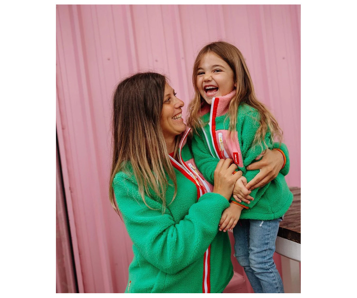 Chaqueta Polar Infantil Green Candy