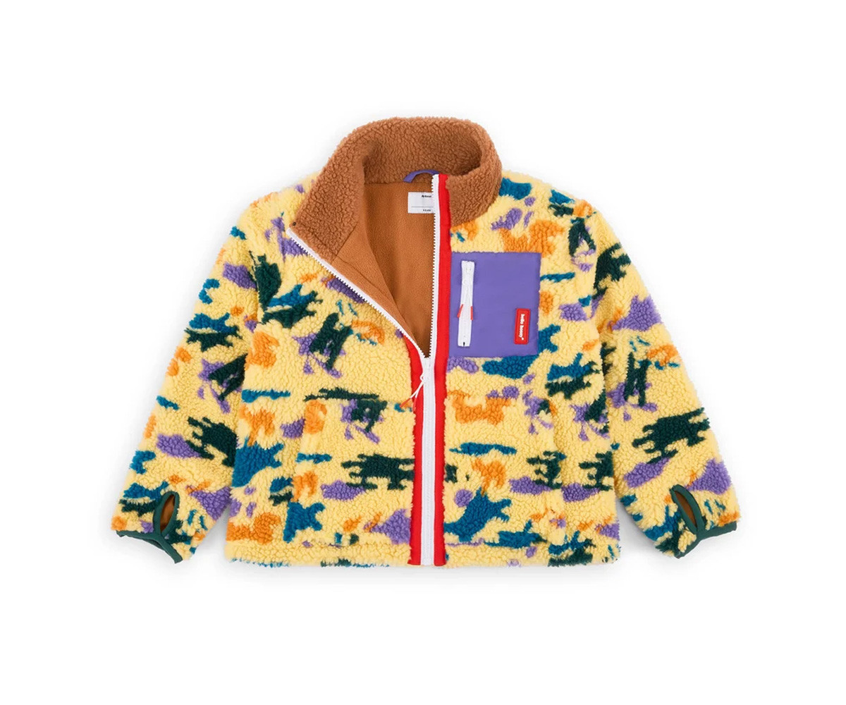 Chaqueta Polar Infantil Funky Camo