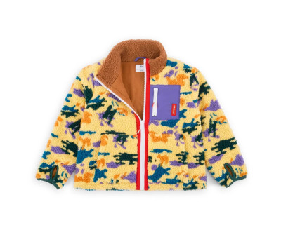 Chaqueta Polar Infantil Funky Camo