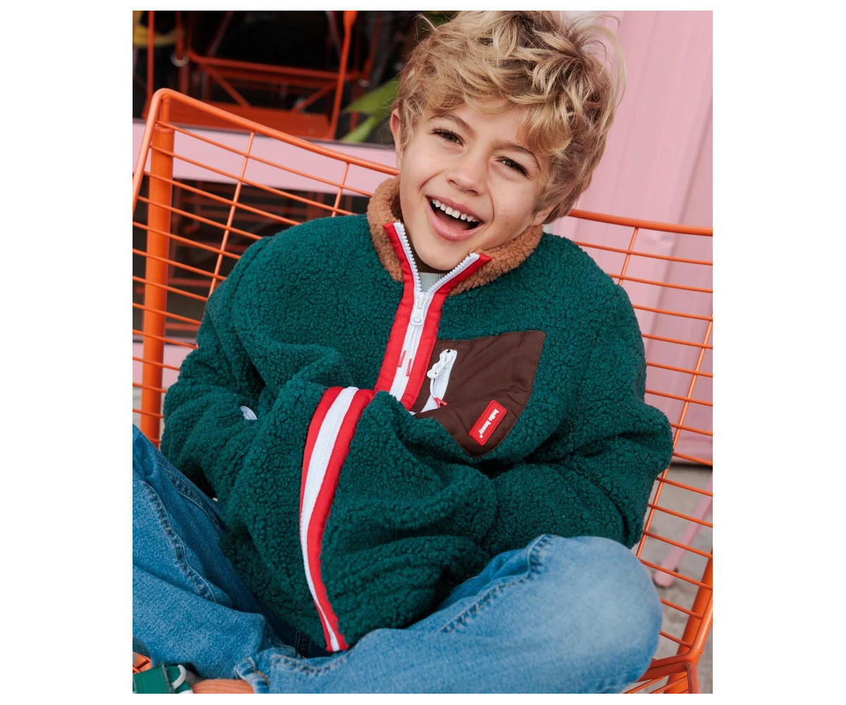 Chaqueta Polar Infantil Duck Blue