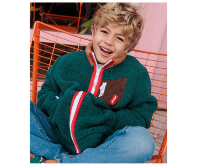 Chaqueta Polar Infantil Duck Blue