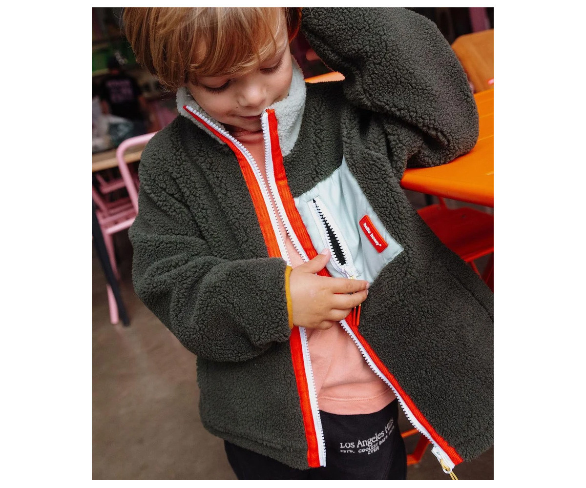 Chaqueta Polar Infantil Fluffy Forest