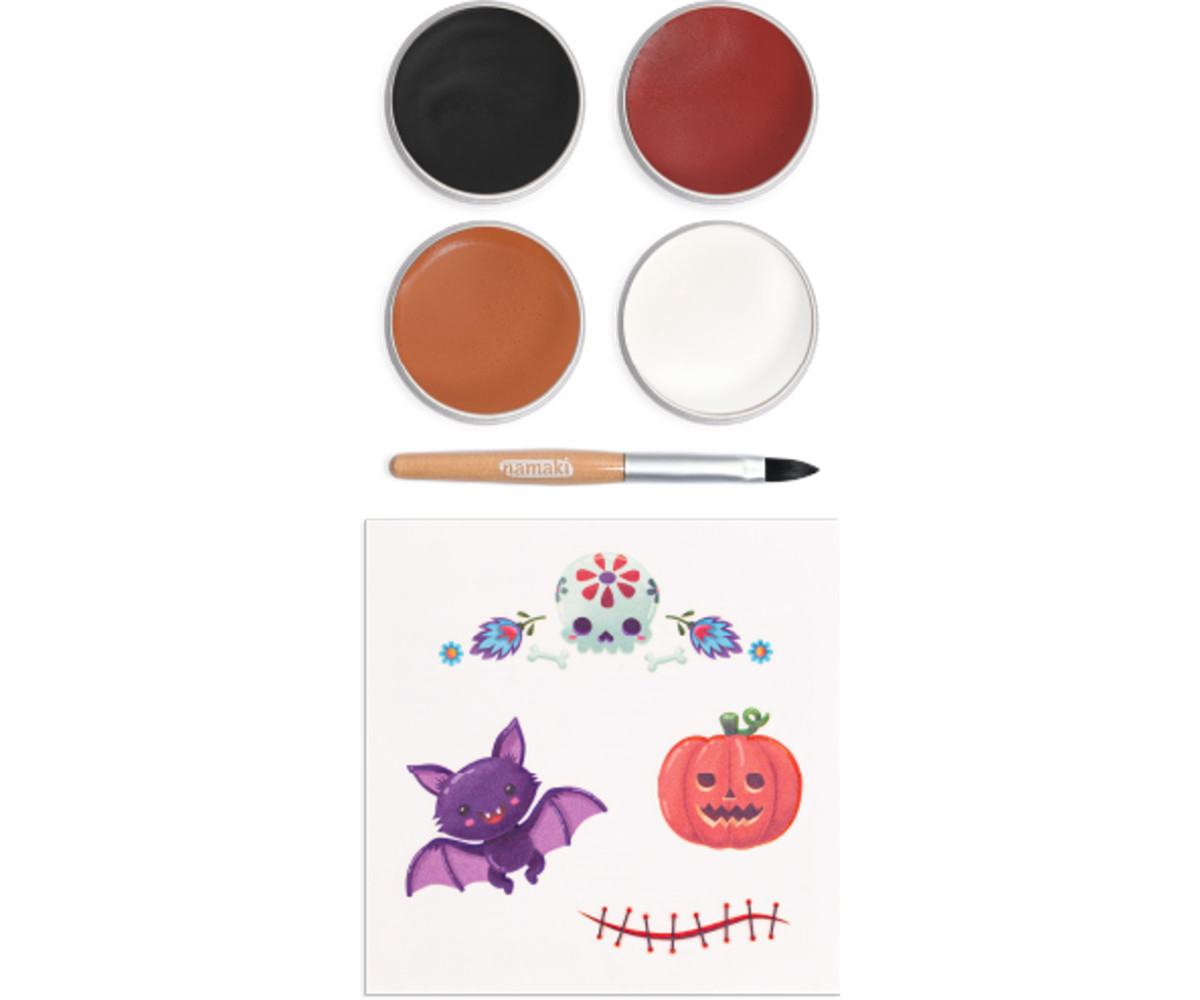 Kit de Maquillage 4 Couleurs Halloween
