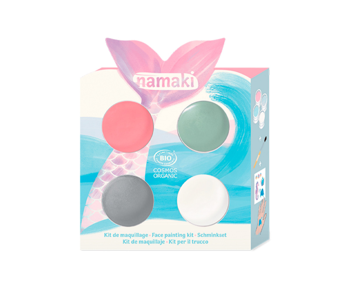Kit de Maquillage 4 Couleurs Sirène