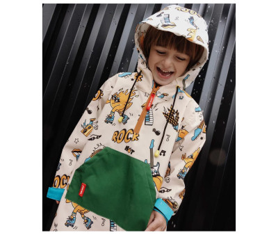 Chubasquero Infantil Rock n Fire