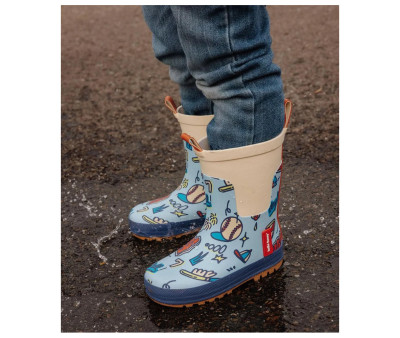 Botas de Agua Infantiles Baseball Game