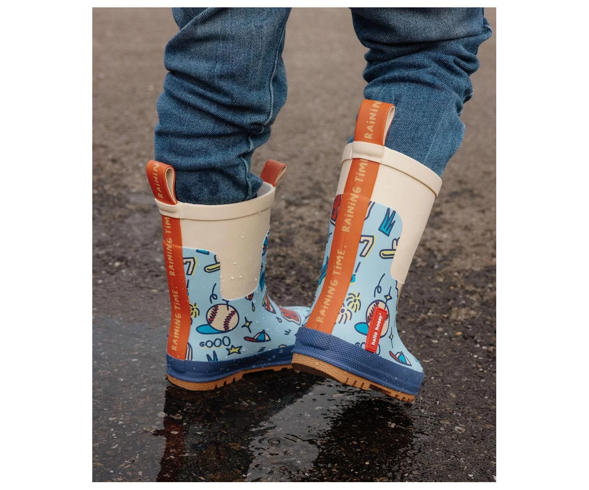 Botas de Agua Infantiles Baseball Game