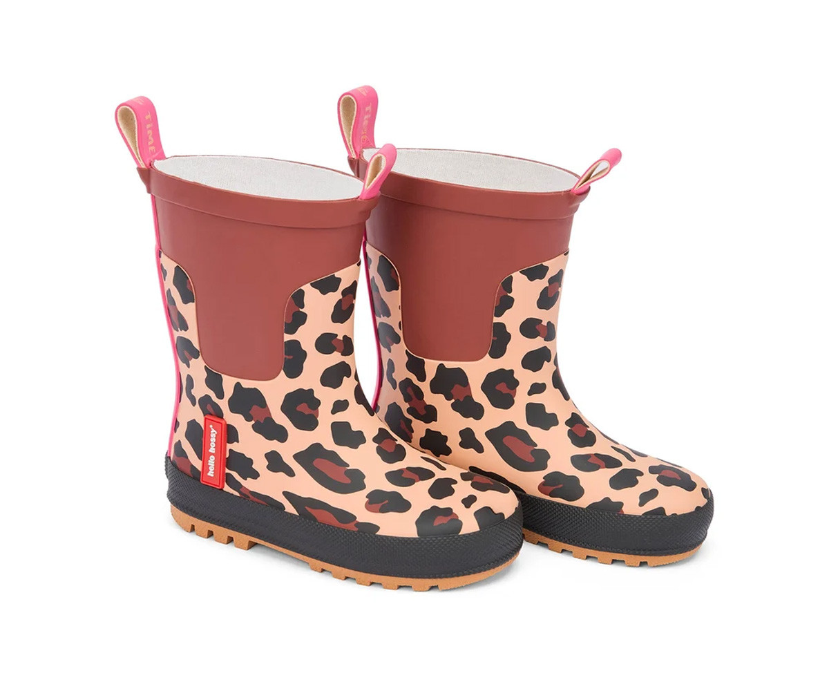 Botas de Agua Infantiles Leopard