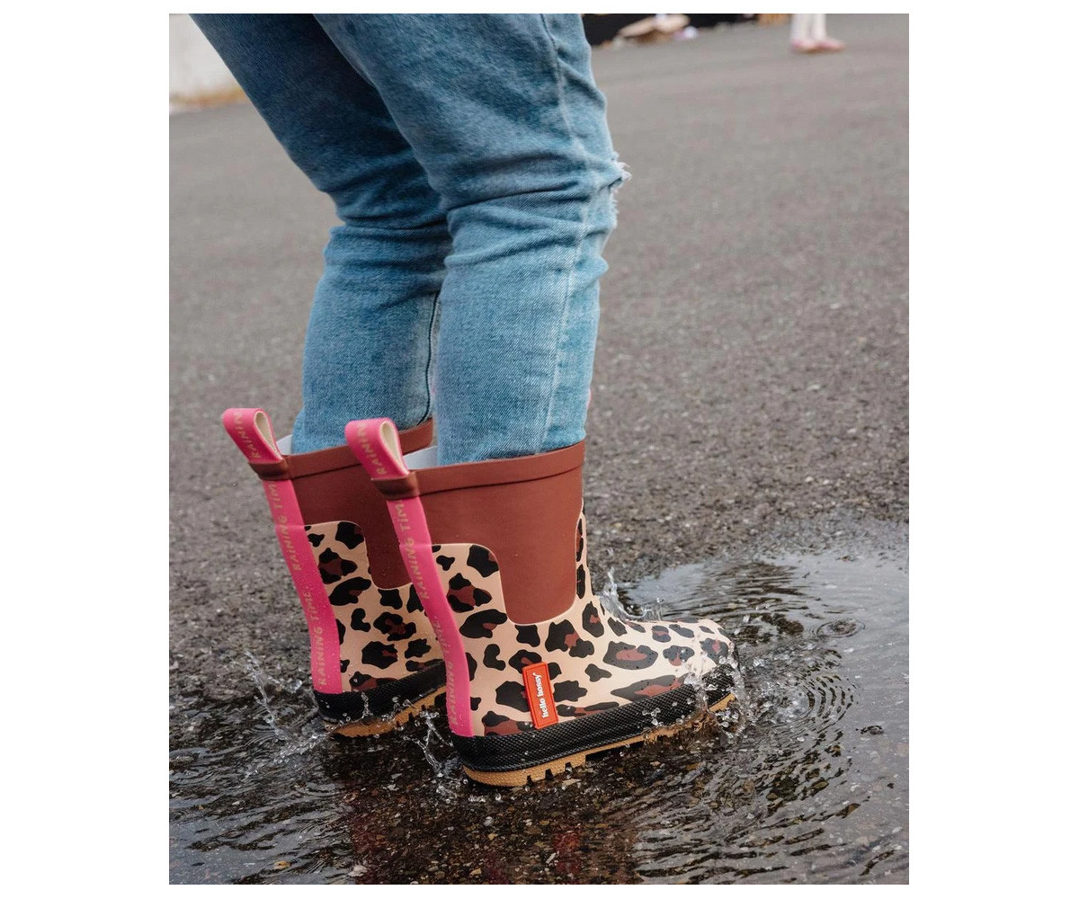 Botas de Agua Infantiles Leopard