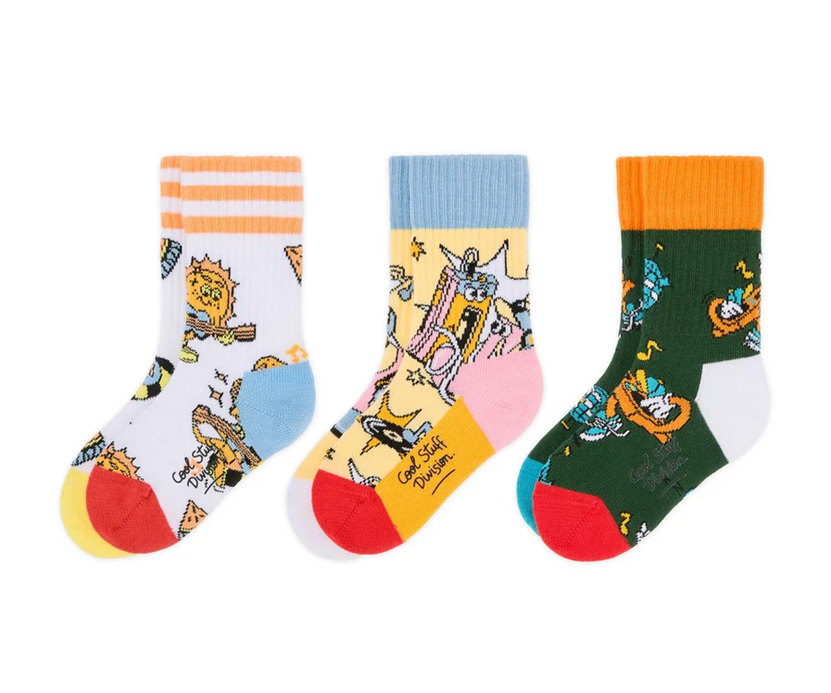 Pack 3 Pares de Calcetines Happy Beats