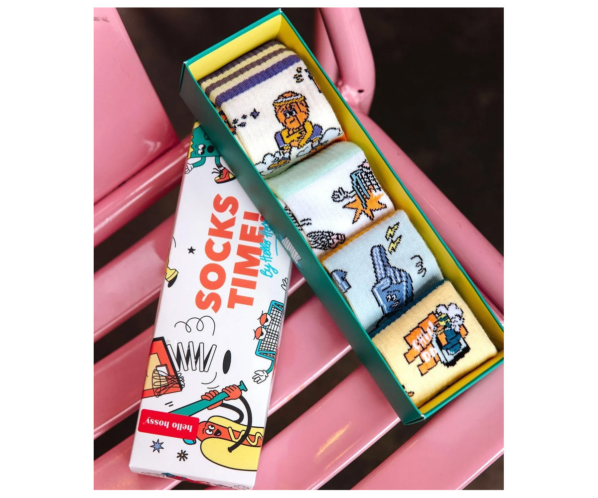 Pack 4 Pares de Calcetines Game On