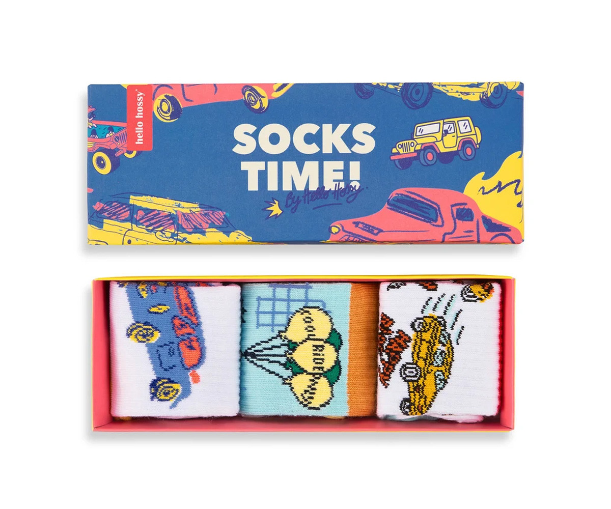 Pack 3 Pares de Calcetines Cars