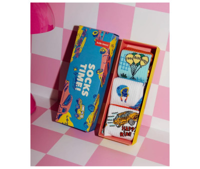 Pack 3 Pares de Calcetines Cars