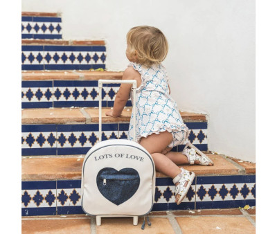 Maleta Trolley Infantil Tris Birch