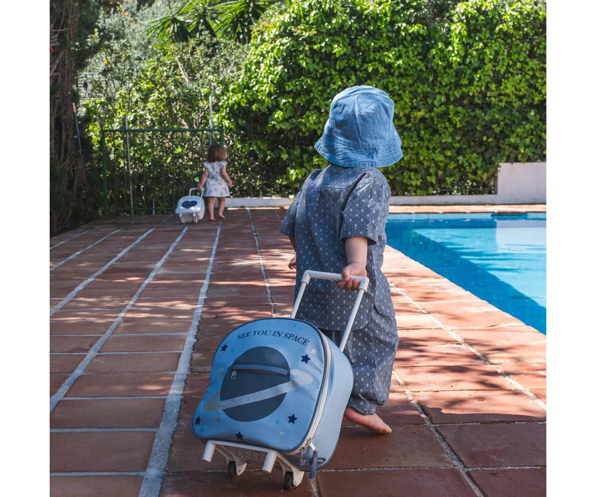 Maleta Trolley Infantil Tris Blue