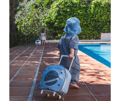 Maleta Trolley Infantil Tris Blue